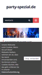 Mobile Screenshot of party-spezial.de